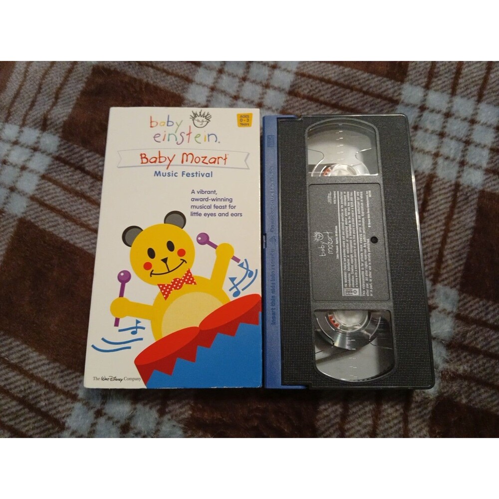 Baby Einstein BABY MOZART Visual Musical Experience VHS 1-36 Mo. Educational